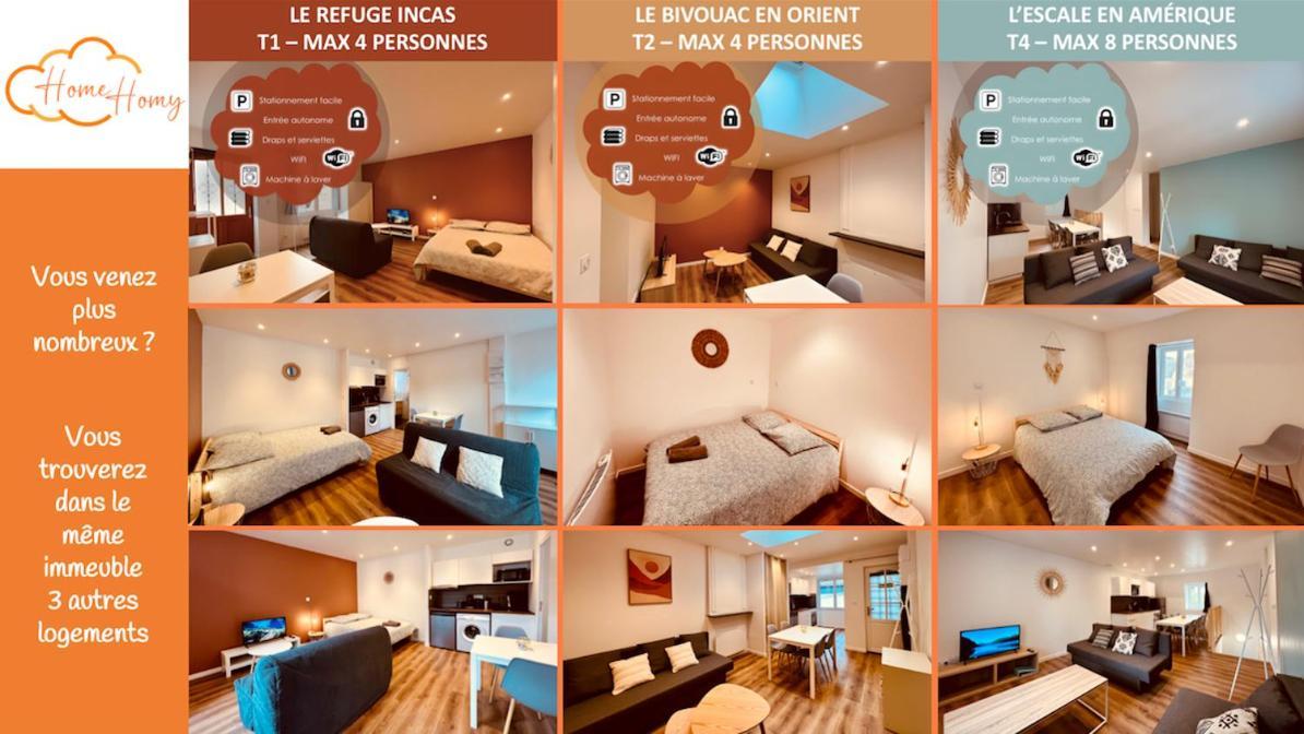 L'Escale En Amerique - Home Homy Saint-Florent-sur-Cher ภายนอก รูปภาพ